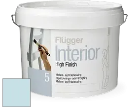 Краска Flugger Interior High Finish 5 матовая акриловая краска-грунт цвет 3482 