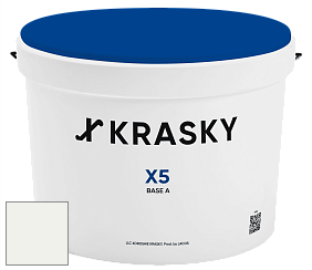 Краска X5 X Krasky матовая краска для стен и потолков цвет NO.89 
