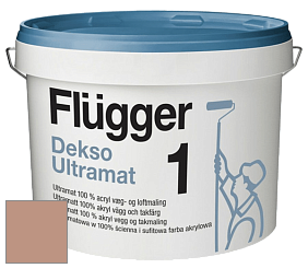 Краска Flugger Dekso 1 ультраматовая краска цвет NCS S 3020-Y60R 
