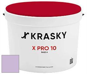 Краска X Pro 10 X Krasky матовая краска для стен и потолков цвет NCS S 1030-R50B 