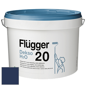 Краска Flugger Dekso H2O 20 полуматовая краска цвет RAL 5003 