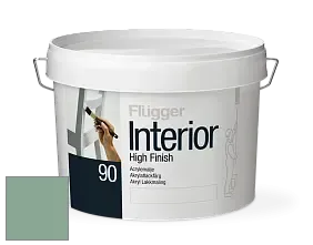 Краска Flugger Interior High Finish 90 акриловая глянцевая эмаль цвет NCS S 3020-G 