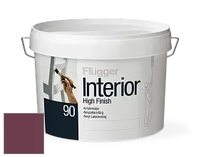 Краска Flugger Interior High Finish 90 акриловая глянцевая эмаль цвет NCS S 5040-R20B 