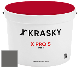 Краска X PRO 5 X Krasky матовая краска для стен и потолков цвет NO.87 