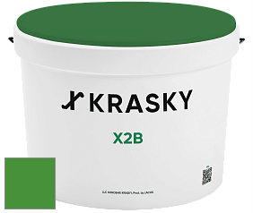Краска X2B X Krasky глубокоматовая краска для потолков цвет NCS S 2075-G20Y 