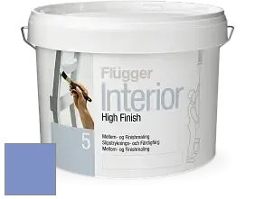 Краска Flugger Interior High Finish 5 матовая акриловая краска-грунт цвет 2456 