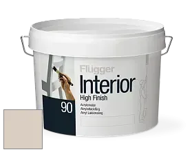 Краска Flugger Interior High Finish 90 акриловая глянцевая эмаль цвет 4363 
