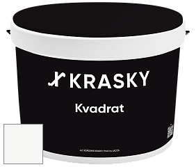 Краска X2B Kvadrat X Krasky матовая краска для потолков глубокого чёрного цвета цвет 5491 