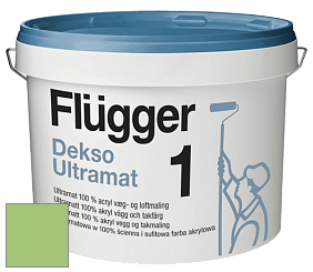 Краска Flugger Dekso 1 ультраматовая краска цвет NCS S 1050-G30Y 