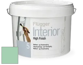 Краска Flugger Interior High Finish 5 матовая акриловая краска-грунт цвет NCS S 1030-G 