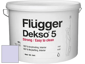 Краска Flugger Dekso 5 матовая краска цвет 3443 