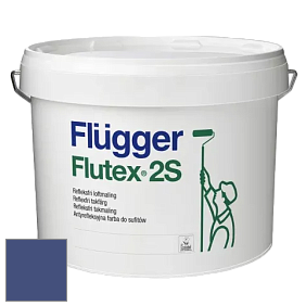 Краска Flugger Flutex 2S глубоко матовая краска цвет NCS S 5040-R70B 