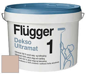 Краска Flugger Dekso 1 ультраматовая краска цвет NCS S 2010-Y60R 