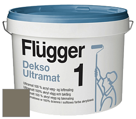 Краска Flugger Dekso 1 ультраматовая краска цвет NCS S 6010-G90Y 