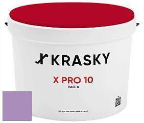Краска X Pro 10 X Krasky матовая краска для стен и потолков цвет NCS S 2040-R50B 