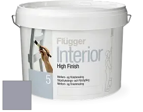 Краска Flugger Interior High Finish 5 матовая акриловая краска-грунт цвет 5466 