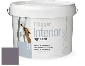 Краска Flugger Interior High Finish 5 матовая акриловая краска-грунт цвет IN-764 