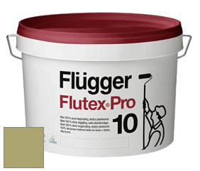 Краска Flugger Flutex Pro 10 матовая моющаяся краска цвет NCS S 3030-G70Y 