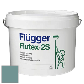Краска Flugger Flutex 2S глубоко матовая краска цвет NCS S 4020-B50G 