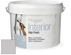 Краска Flugger Interior High Finish 5 матовая акриловая краска-грунт цвет 5414 