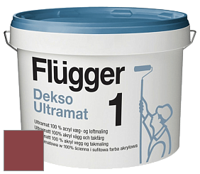 Краска Flugger Dekso 1 ультраматовая краска цвет NCS S 4050-R 