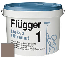 Краска Flugger Dekso 1 ультраматовая краска цвет 4377 