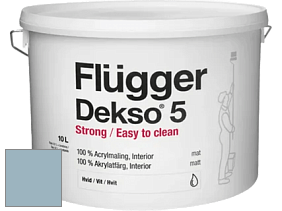 Краска Flugger Dekso 5 матовая краска цвет 4475 