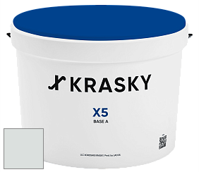 Краска X5 X Krasky матовая краска для стен и потолков цвет NCS S 1002-B50G 