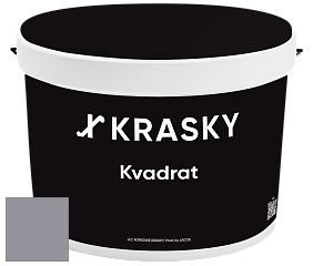 Краска X2B Kvadrat X Krasky матовая краска для потолков глубокого чёрного цвета цвет NCS S 4010-R50B 