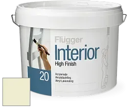 Краска Flugger Interior High Finish 20 акриловая полуматовая эмаль цвет 3312 