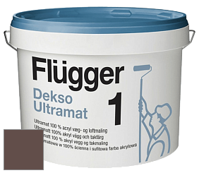 Краска Flugger Dekso 1 ультраматовая краска цвет 5408 