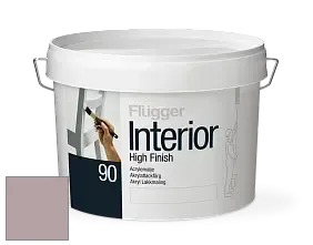 Краска Flugger Interior High Finish 90 акриловая глянцевая эмаль цвет NCS S 3010-R10B 