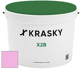 Краска X2B X Krasky глубокоматовая краска для потолков цвет 1434 