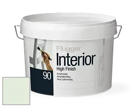 Краска Flugger Interior High Finish 90 акриловая глянцевая эмаль цвет NCS S 0510-G20Y 