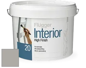Краска Flugger Interior High Finish 20 акриловая полуматовая эмаль цвет 5376 