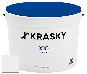 Краска X10 X Krasky шелковисто-матовая краска для стен и потолков цвет 5422 
