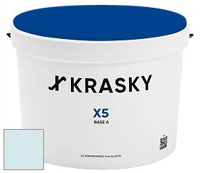 Краска X5 X Krasky матовая краска для стен и потолков цвет 3481 