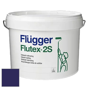 Краска Flugger Flutex 2S глубоко матовая краска цвет RAL 5022 