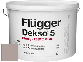 Краска Flugger Dekso 5 матовая краска цвет 4386 