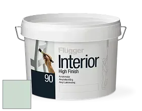 Краска Flugger Interior High Finish 90 акриловая глянцевая эмаль цвет NCS S 1010-G 