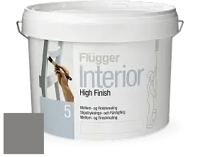 Краска Flugger Interior High Finish 5 матовая акриловая краска-грунт цвет NCS S 5500-N 
