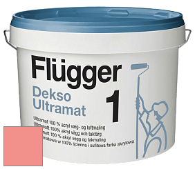 Краска Flugger Dekso 1 ультраматовая краска цвет NCS S 0550-Y90R 