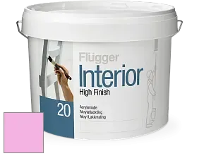 Краска Flugger Interior High Finish 20 акриловая полуматовая эмаль цвет 1434 
