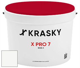 Краска X Pro 7 X Krasky матовая краска для стен и потолков цвет 5491 