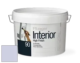 Краска Flugger Interior High Finish 90 акриловая глянцевая эмаль цвет NCS S 1015-R60B 
