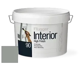 Краска Flugger Interior High Finish 90 акриловая глянцевая эмаль цвет NCS S 4005-G20Y 