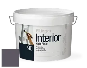 Краска Flugger Interior High Finish 90 акриловая глянцевая эмаль цвет NCS S 7010-R50B 