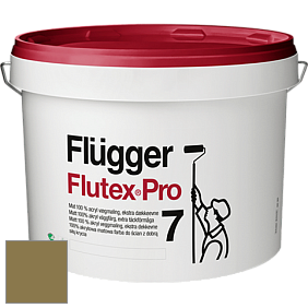 Краска Flugger Flutex Pro 7 матовая краска цвет NCS S 5030-G90Y 