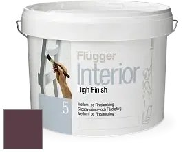 Краска Flugger Interior High Finish 5 матовая акриловая краска-грунт цвет 4418 