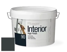 Краска Flugger Interior High Finish 90 акриловая глянцевая эмаль цвет NCS S 8505-B50G 